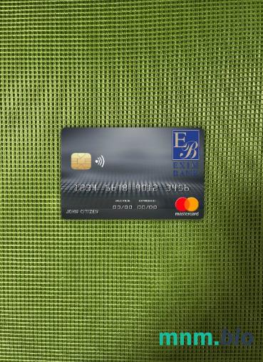 Comoros Exim bank  wygląd zdjęcia mastercard skan PSD + zdjęcie